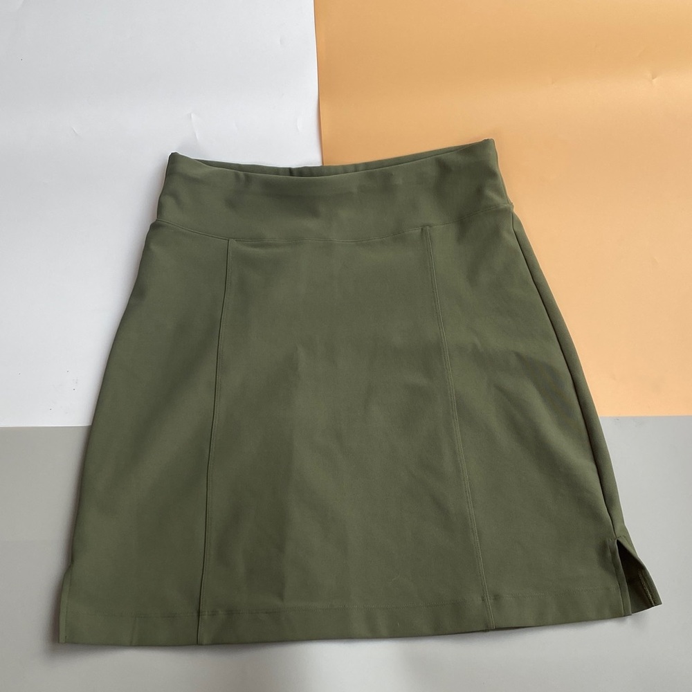 Lucy Sage Green Athletic A-Line Skirt
